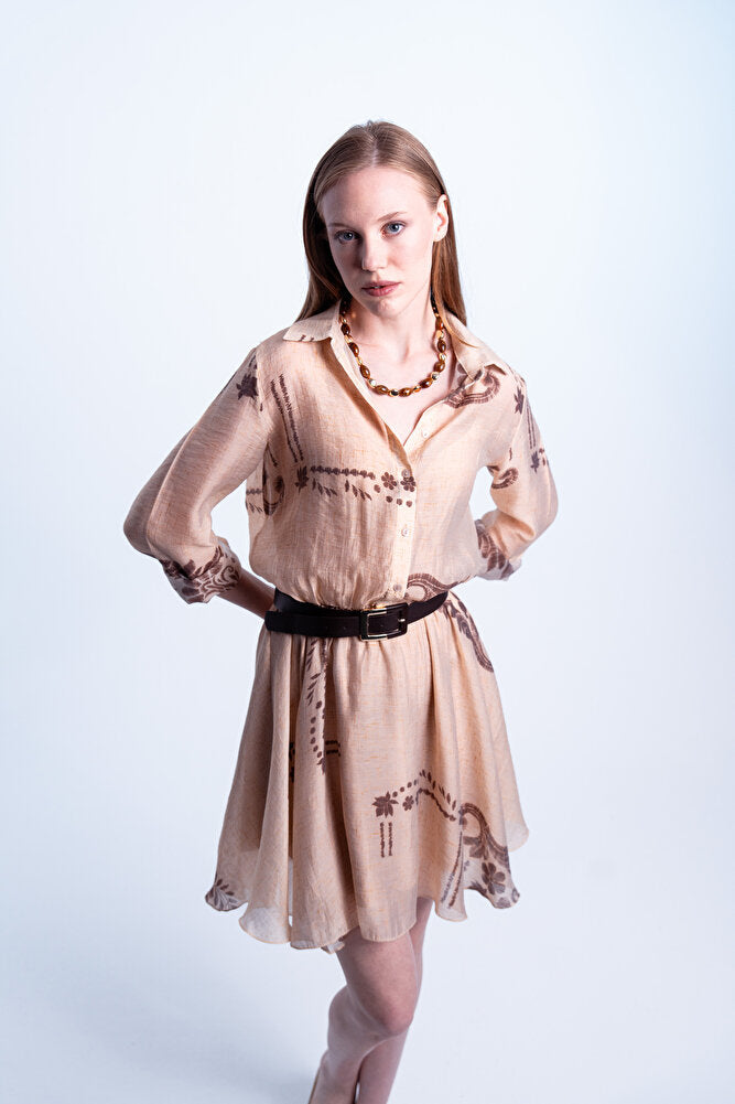 Sienna Breeze Kemerli Elbise