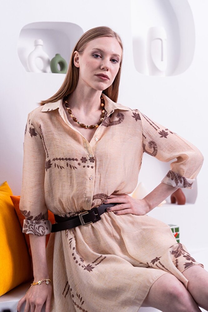 Sienna Breeze Kemerli Elbise