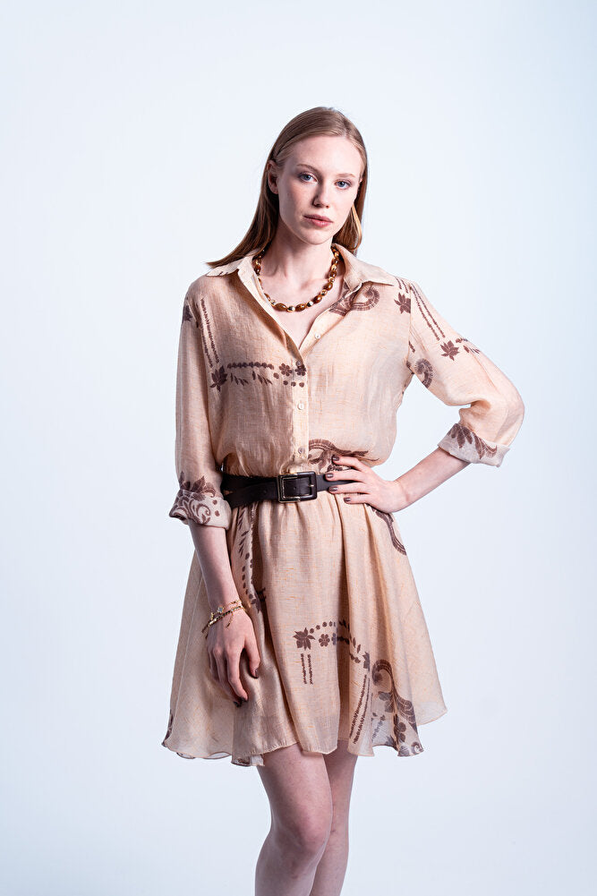 Sienna Breeze Kemerli Elbise