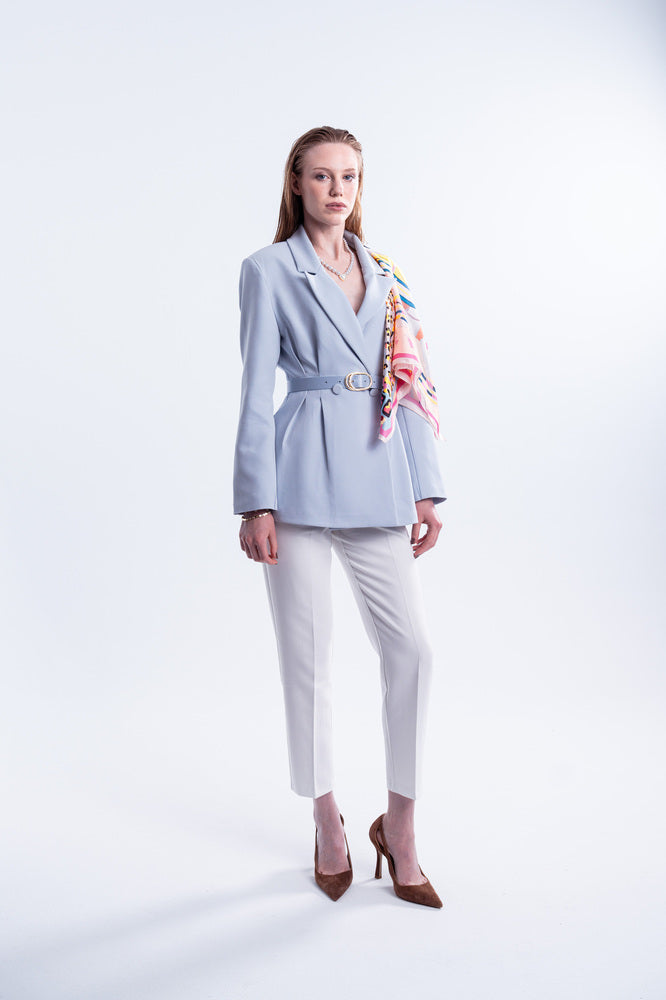 Serenity Blazer Şal Detaylı Ceket