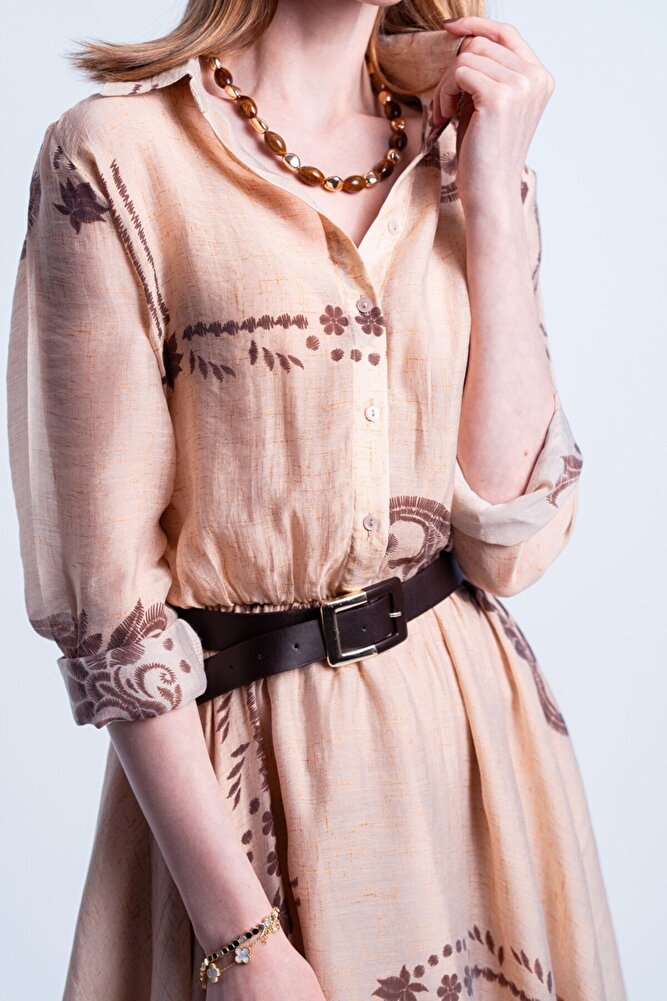 Sienna Breeze Kemerli Elbise