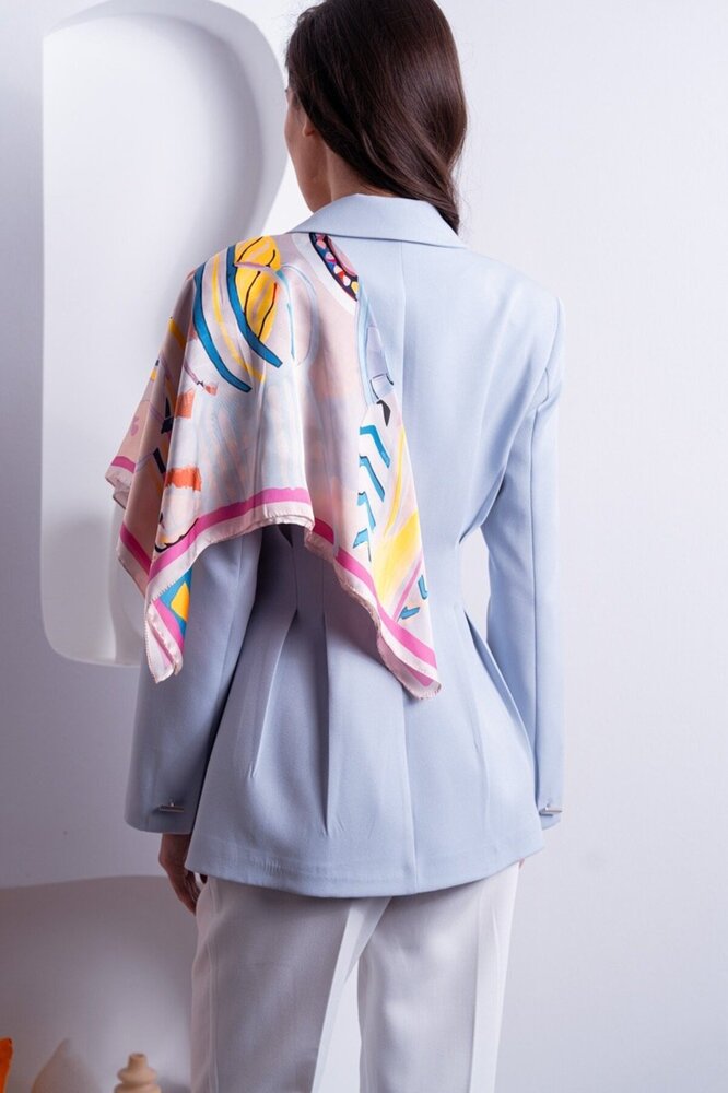 Serenity Blazer Şal Detaylı Ceket