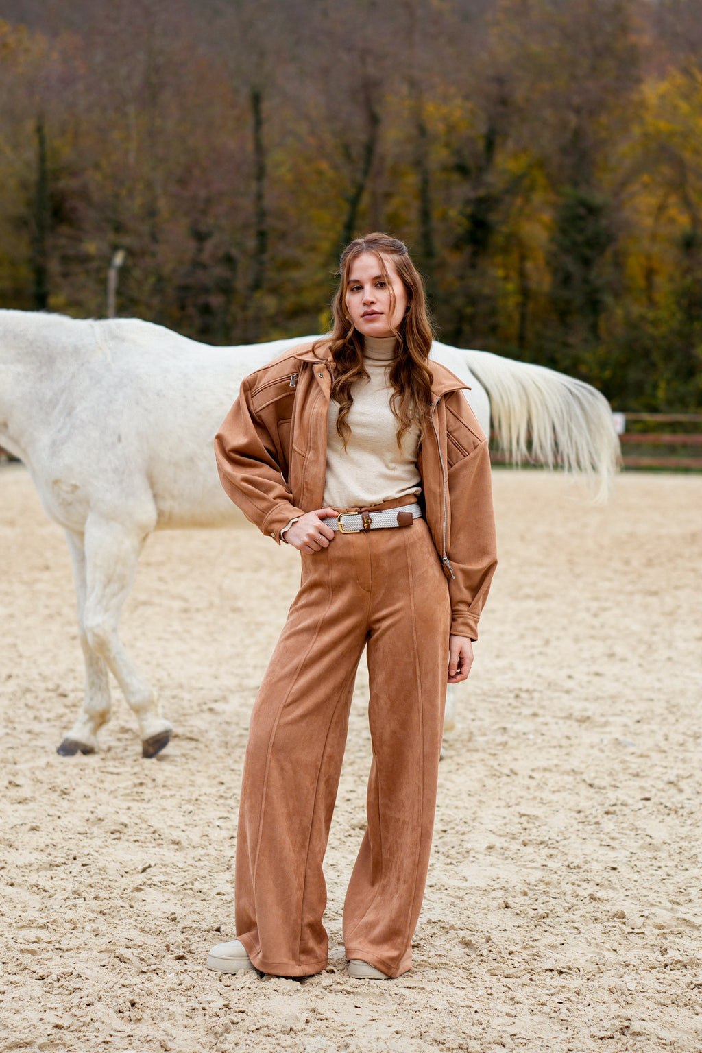Maëlle Bohem Western Ceket-Pantolon Takım