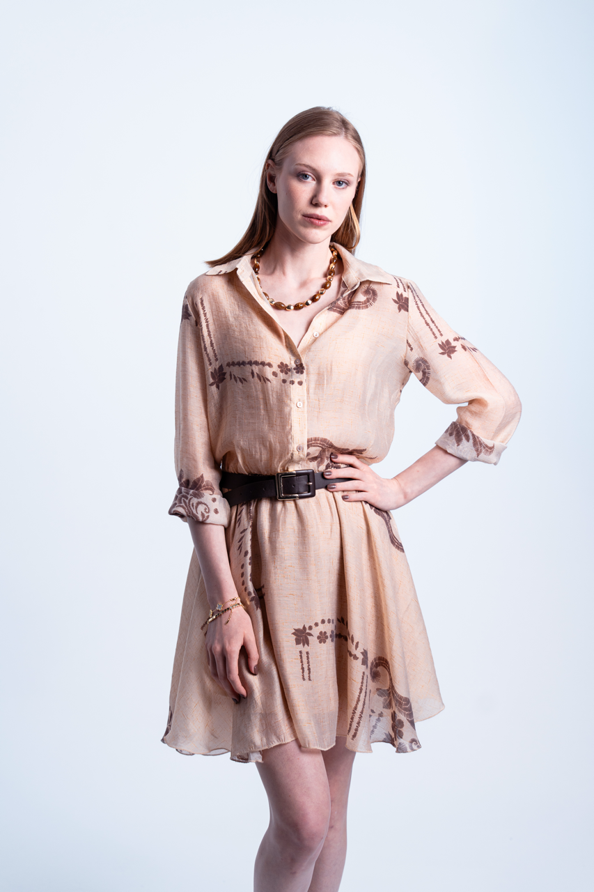 Sienna Breeze Kemerli Elbise