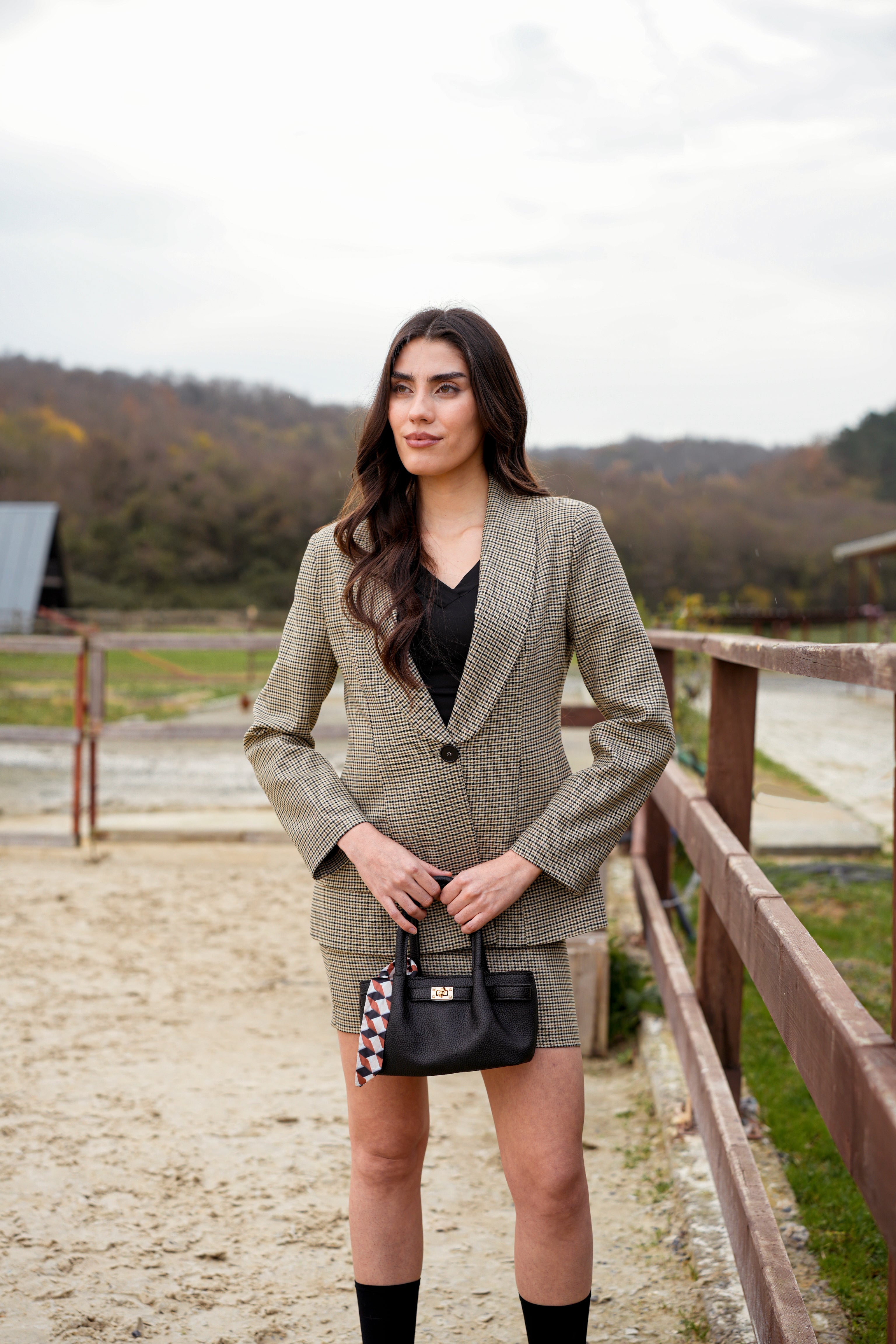 Maëlle Urban Muse Etek Ceket Takım
