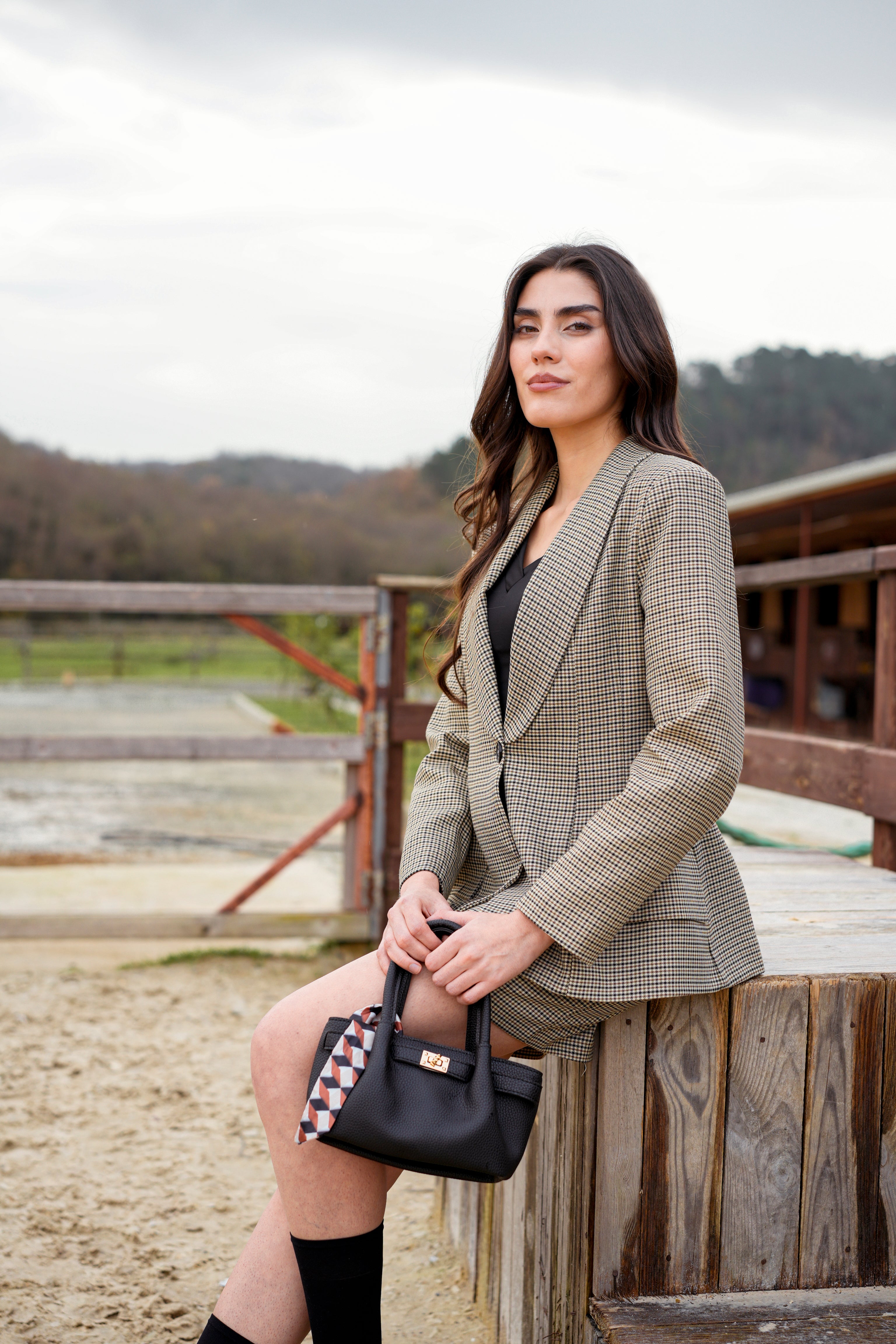 Maëlle Urban Muse Etek Ceket Takım