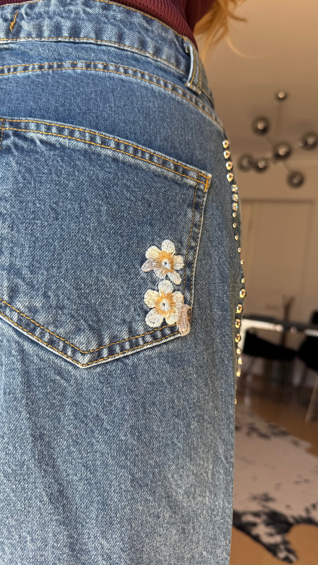 Nakışlı Jean